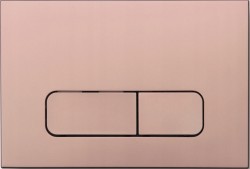 MEXEN - Fenix02 tlačidlo splachovacie ružové zlato /kompatibilné s Geberit Sigma UP300 a UP320 / (600205)