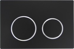 MEXEN - Fenix07xs čierna tlačidlo flush (600703)