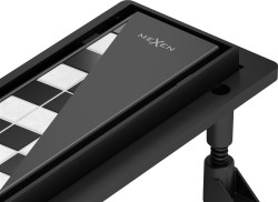 MEXEN - Flat ABS odtokový žľab 2v1 80, čierna (1769080)