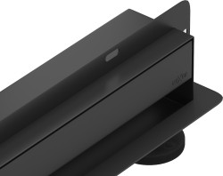 MEXEN - Flat Wall odtokový žľab 2v1 stena 70 cm čierna (1730070)