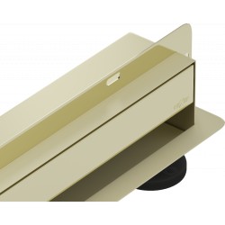 MEXEN - Flat Wall žľab k stene 2v1 80 cm zlatý (1530080)