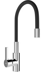 MEXEN - Flex dřezová batéria, chróm/ čierna (670900-07)