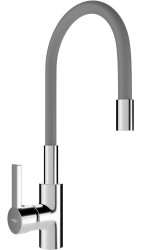 MEXEN - Flex dřezová batéria, chróm/ šedá (670900-06)