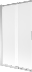 MEXEN - Fox 2-krídla posuvná vaňová zástena 100 x 150, dekor, chróm (891-100-002-01-30)