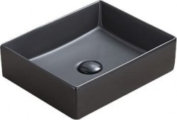 MEXEN - Goya umývadlo na dosku 40x32, čierna mat (22184085)