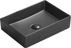 MEXEN - Goya umývadlo na dosku 45x32, čierna mat (22184585)