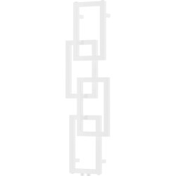 MEXEN - Grid vykurovací rebrík/radiátor dekoratívny 1115 x 360 mm, 279 W, biela (W215-1115-360-00-20)