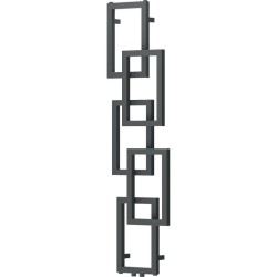 MEXEN - Grid vykurovací rebrík/radiátor dekoratívny 1360 x 390 mm, 349 W, antracit (W215-1360-390-00-66)