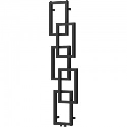 MEXEN - Grid vykurovací rebrík/radiátor dekoratívny 1360 x 390 mm, 349 W, čierna (W215-1360-390-00-70)