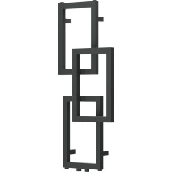 MEXEN - Grid vykurovací rebrík/radiátor dekoratívny 870 x 360 mm, 209 W, antracit (W215-0870-360-00-66)