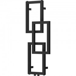 MEXEN - Grid vykurovací rebrík/radiátor dekoratívny 870 x 360 mm, 209 W, čierna (W215-0870-360-00-70)