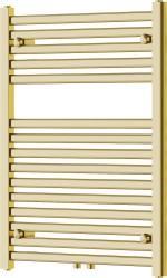 MEXEN - Hades vykurovací rebrík/radiátor 800 x 600 mm, 353 W, zlatý (W104-0800-600-00-50)