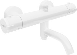 MEXEN - KAI termostatická vaňová a sprchová batéria 3/4" + 1/2", biela (77900-20)