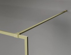 MEXEN - KIOTO, LUNAR vzpera rovná 150 cm brúsená zlatá (830-10-55)