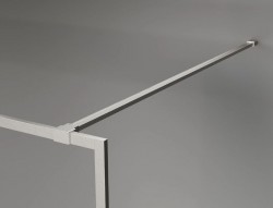 MEXEN - KIOTO, LUNAR vzpera rovná 150 cm brúsený nikel (830-10-97)