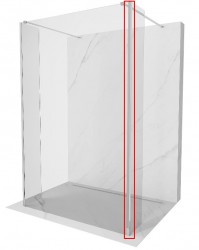 MEXEN - KIOTO spojovací profil WALK-IN pre prídavné steny 8mm chróm (800-05-01)