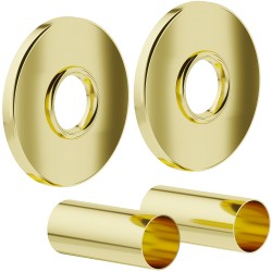 MEXEN - Krycia rozeta na pripojenie radiátora, zlatá (W904-000-50)