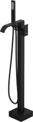 MEXEN - Lava Voľne stojaca vaňová batéria, čierna (752433-70)