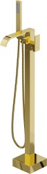 MEXEN - Lava Voľne stojaca vaňová batéria, zlatá (752433-50)
