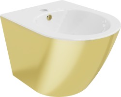 MEXEN - Lena bidet závesný, biela/zlatá (35224806)