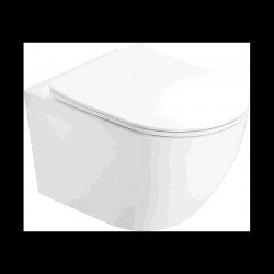 MEXEN - Lena misa wc Rimless vrátane sedátka s slow slim, duroplast, biela lesk (3022L4000)