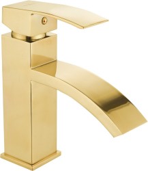 MEXEN - Libra umývadlová batéria, zlatá (745100-50)