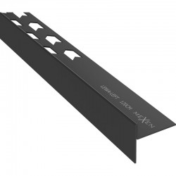 MEXEN - Line-B spádová lišta podlahová 120 cm ľavá, čierna (187001120L)
