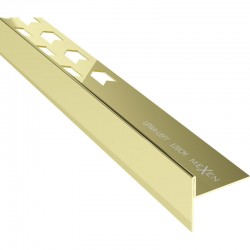 MEXEN - Line-B spádová lišta podlahová 120 cm ľavá, zlato (185001120L)