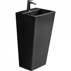 MEXEN - Liza voľne stojace umývadlo 43 x 38, čierna mat (26154470)