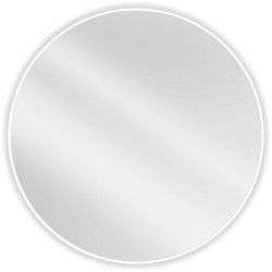 MEXEN - Loft zrkadlo 100 cm, biely rám (9850-100-100-000-20)