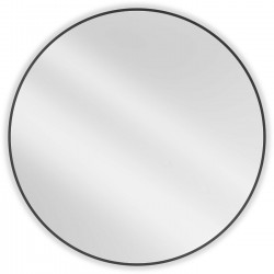 MEXEN - Loft zrkadlo 100 cm, čierny rám (9850-100-100-000-70)