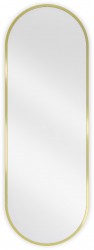 MEXEN - Loft zrkadlo 100 x 35, zlatý rám (9851-100-035-000-50)