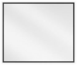MEXEN - Loft zrkadlo 60 x 50 cm, čierny rám (9852-060-050-000-70)