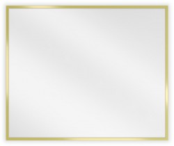 MEXEN - Loft zrkadlo 60 x 50 cm, zlatý rám (9852-060-050-000-50)