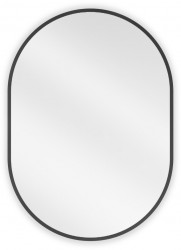 MEXEN - Loft zrkadlo 70 x 50, čierny rám (9851-070-050-000-70)