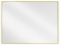 MEXEN - Loft zrkadlo 80 x 60 cm, zlatý rám (9852-080-060-000-50)