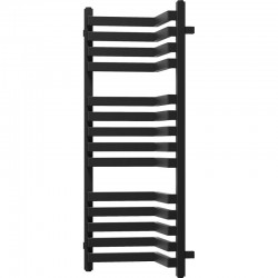 MEXEN - Loop vykurovací rebrík/radiátor 1000 x 375 mm, 572 W, čierna (W129-1000-350-00-70)