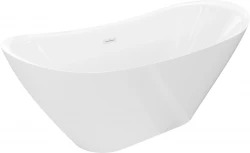 MEXEN - LOTOS voľne stojaca vaňa 150x75, biela bez krytky prepadu a zátky (52051507700-SS)