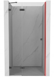 MEXEN - LUNAR hliníkový profil s magnetickým tesnením 1 ks, grafit kartáčovaná (830-01-66)