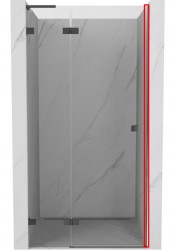 MEXEN - LUNAR hliníkový profil s magnetickým tesnením 1 ks, grafit metal (830-01-95)