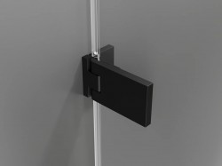 MEXEN - LUNAR nástenné pánty ľavá 2 ks čierna (830-06-70-L)