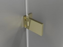 MEXEN - LUNAR nástenné pánty ľavá 2 ks zlatá (830-06-50-L)