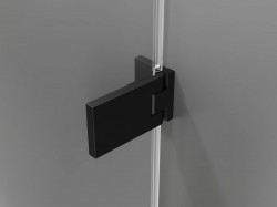 MEXEN - LUNAR nástenné pánty pravá 2 ks čierna (830-06-70-P)