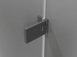 MEXEN - LUNAR nástenné pánty pravá 2 ks grafit metal (830-06-95-P)