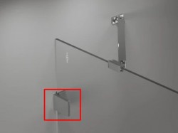 MEXEN - LUNAR nástenný držiak s krytkou /2 kusy/, chróm (830-04-01)