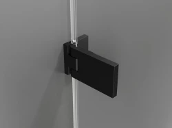 MEXEN - LUNAR nástenný pánt pre 836 /2 kusy/, čierna (830-16-70)