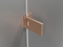 MEXEN - LUNAR nástenný pánt pre 836 /2 kusy/, meď kartáčovaná (830-16-65)