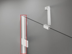 MEXEN - LUNAR nástenný profil biela (897-00-20)