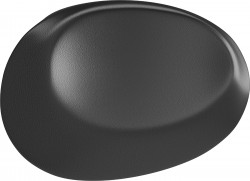 MEXEN - M07 vaňový podhlavník, čierna (55007-70)