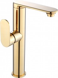 MEXEN - Milo umývadlová batéria vysokú bočnej rukoväte zlato (71315-50)
